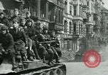 Image of Russian troops celebrate in Berlin Berlin Germany, 1945, second 32 stock footage video 65675047458