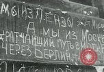 Image of Russian troops in Berlin Berlin Germany, 1945, second 49 stock footage video 65675047459