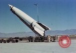 Image of German V-2 rocket White Sands New Mexico USA, 1946, second 10 stock footage video 65675047465