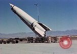 Image of German V-2 rocket White Sands New Mexico USA, 1946, second 24 stock footage video 65675047465