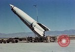 Image of German V-2 rocket White Sands New Mexico USA, 1946, second 29 stock footage video 65675047465