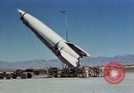Image of German V-2 rocket White Sands New Mexico USA, 1946, second 31 stock footage video 65675047465