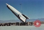 Image of German V-2 rocket White Sands New Mexico USA, 1946, second 33 stock footage video 65675047465
