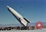Image of German V-2 rocket White Sands New Mexico USA, 1946, second 49 stock footage video 65675047465