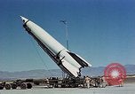 Image of German V-2 rocket White Sands New Mexico USA, 1946, second 53 stock footage video 65675047465