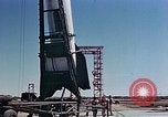 Image of German V-2 rocket White Sands New Mexico USA, 1946, second 56 stock footage video 65675047465
