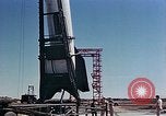 Image of German V-2 rocket White Sands New Mexico USA, 1946, second 59 stock footage video 65675047465