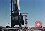 Image of German V-2 rocket White Sands New Mexico USA, 1946, second 60 stock footage video 65675047465