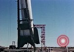 Image of German V-2 rocket White Sands New Mexico USA, 1946, second 62 stock footage video 65675047465