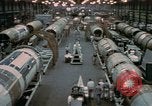 Image of Titan missile production line Denver Colorado USA, 1958, second 28 stock footage video 65675047480