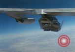 Image of X-24 lifting body aircraft suspended beneath wing of B-52 aircraft California United States USA, 1970, second 31 stock footage video 65675047491