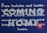 Standbild troop Transport New York City USA, 1945, aus Sekunde 11 historischem Filmmaterial Videoclip 65675047494