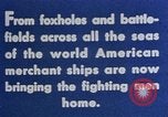 Standbild troop Transport New York City USA, 1945, aus Sekunde 12 historischem Filmmaterial Videoclip 65675047494