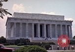Image Lincoln Memorial Washington DC USA, 1962, de la seconde 18 séquences d'archives historiques vidéo 65675047505