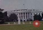 Image of South Facade of White House Washington DC USA, 1962, second 5 stock footage video 65675047508