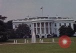 Image of South Facade of White House Washington DC USA, 1962, second 6 stock footage video 65675047508