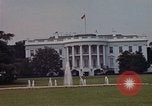 Image of South Facade of White House Washington DC USA, 1962, second 9 stock footage video 65675047508