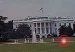 Image of South Facade of White House Washington DC USA, 1962, second 15 stock footage video 65675047508