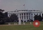 Image of South Facade of White House Washington DC USA, 1962, second 16 stock footage video 65675047508