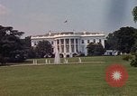Image of South Facade of White House Washington DC USA, 1962, second 20 stock footage video 65675047508