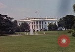 Image of South Facade of White House Washington DC USA, 1962, second 21 stock footage video 65675047508