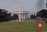 Image of South Facade of White House Washington DC USA, 1962, second 22 stock footage video 65675047508