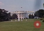 Image of South Facade of White House Washington DC USA, 1962, second 25 stock footage video 65675047508