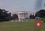 Image of South Facade of White House Washington DC USA, 1962, second 28 stock footage video 65675047508