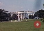 Image of South Facade of White House Washington DC USA, 1962, second 29 stock footage video 65675047508