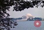 Image of South Facade of White House Washington DC USA, 1962, second 42 stock footage video 65675047508
