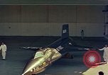 Image of X-15 rocket powered aircraft Los Angeles California USA, 1958, second 51 stock footage video 65675047509