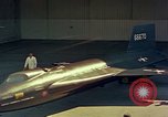 Image of X-15 rocket powered aircraft Los Angeles California USA, 1958, second 55 stock footage video 65675047509