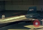 Image of X-15 rocket powered aircraft Los Angeles California USA, 1958, second 57 stock footage video 65675047509