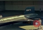 Image of X-15 rocket powered aircraft Los Angeles California USA, 1958, second 58 stock footage video 65675047509