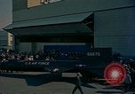 Image of X-15 rocket powered aircraft Los Angeles California USA, 1958, second 7 stock footage video 65675047510