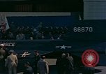 Image of X-15 rocket powered aircraft Los Angeles California USA, 1958, second 19 stock footage video 65675047510
