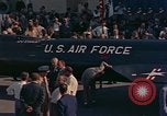 Image of X-15 rocket powered aircraft Los Angeles California USA, 1958, second 33 stock footage video 65675047510