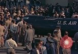 Image of X-15 rocket powered aircraft Los Angeles California USA, 1958, second 39 stock footage video 65675047510