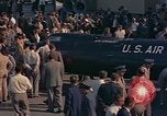 Image of X-15 rocket powered aircraft Los Angeles California USA, 1958, second 40 stock footage video 65675047510