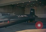 Image of X-15 rocket powered aircraft Los Angeles California USA, 1958, second 33 stock footage video 65675047511