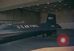 Image of X-15 rocket powered aircraft Los Angeles California USA, 1958, second 34 stock footage video 65675047511