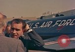 Image of X-15 rocket powered aircraft Los Angeles California USA, 1958, second 44 stock footage video 65675047511