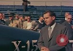 Image of X-15 rocket powered aircraft Los Angeles California USA, 1958, second 62 stock footage video 65675047511