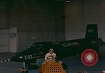 Image of X-15 rocket powered aircraft Los Angeles California USA, 1958, second 44 stock footage video 65675047512