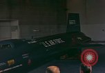 Image of X-15 rocket powered aircraft Los Angeles California USA, 1958, second 52 stock footage video 65675047512