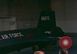 Image of X-15 rocket powered aircraft Los Angeles California USA, 1958, second 55 stock footage video 65675047512