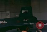 Image of X-15 rocket powered aircraft Los Angeles California USA, 1958, second 56 stock footage video 65675047512