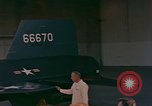 Image of X-15 rocket powered aircraft Los Angeles California USA, 1958, second 59 stock footage video 65675047512