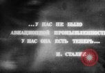 Image of Soviet Air Force aicraft Russia, 1950, second 10 stock footage video 65675047514