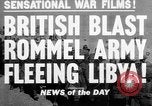 Image of Field Marshal Bernard Montgomery Libya, 1943, second 18 stock footage video 65675047520